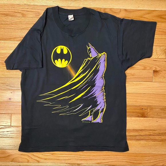 Screen Stars Other - VTG 1989 SINGLE STITCH DC COMICS BATMAN T-SHIRT